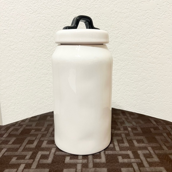 Rae Dunn Halloween THE WITCH IS IN canister and I PUT A SPELL ON YOU mug - Picture 5 of 12